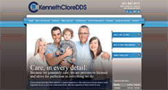 Desktop Screenshot of kennethcloredds.com